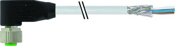 Murrelektronik 7000-13261-3311500 Sensor-/Aktor-Steckverbinder, unkonfektioniert M12 x 1 Buchse, gewinkelt 15.00 m Polzahl Sensoren: 4 1 St.