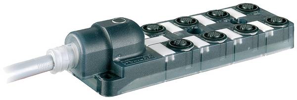 Murrelektronik 8000-88510-3980300 8000-88510-3980300 Sensor/Aktorbox passiv M12-Verteiler mit Kunststoffgewinde 1 St.