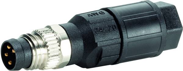 Murrelektronik 7000-08325-0000000 Sensor-/Aktor-Steckverbinder, unkonfektioniert M8 Stecker, gerade Polzahl Sensoren: 3 1 St. Piece