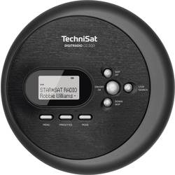 Prenosný CD prehrávač - diskman TechniSat DIGITRADIO CD 2GO, MP3, čierna