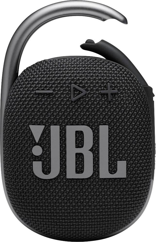 JBL Clip 4 Bluetooth Lautsprecher Wasserfest, Staubfest Schwarz