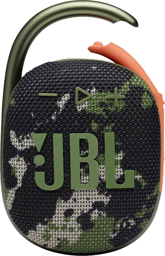 JBL Clip 4 Bluetooth Lautsprecher Wasserfest, Staubfest Camouflage