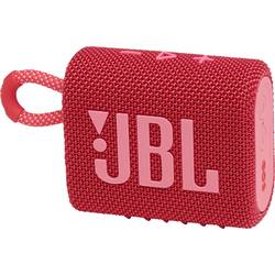 Bluetooth® reproduktor JBL Go 3 vodotesný, prachotesný, červená