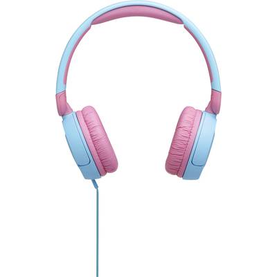 JBL JR 310 Kinder On Ear Kopfhörer kabelgebunden  Hellblau, Rosa  Faltbar, Lautstärkebegrenzung, Lautstärkeregelung