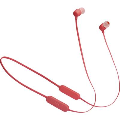 JBL Tune 125 BT Sport In Ear Kopfhörer Bluetooth®  Coral  Nackenband