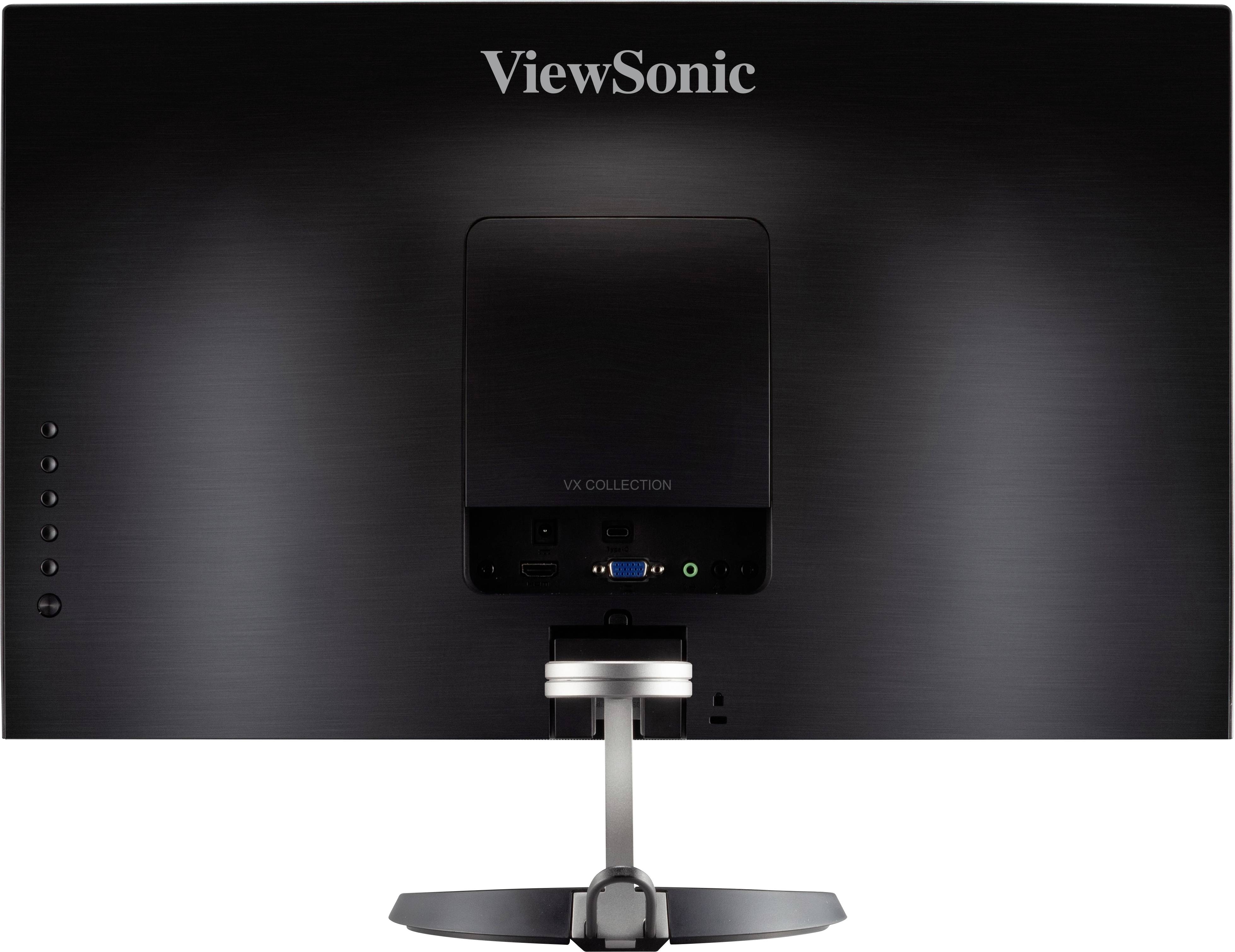 Viewsonic VX2485-MHU LED-Monitor EEK E (A - G) 60.5 cm (23.8 Zoll) 1920 x 1080 Pixel 16:9 5 ms HDMI®, VGA, USB-A (USB 3.-9