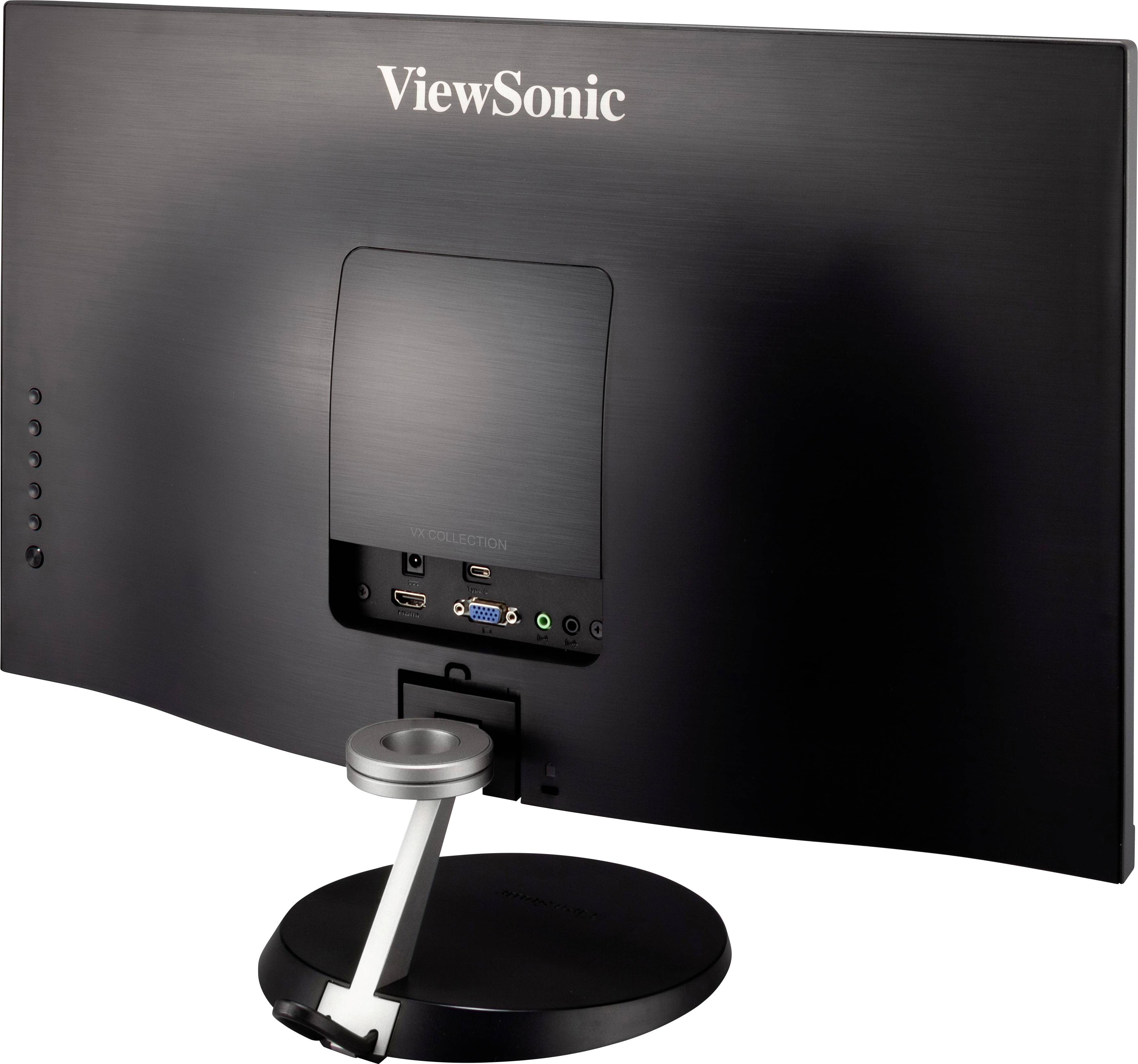 Viewsonic VX2485-MHU LED-Monitor EEK E (A - G) 60.5 cm (23.8 Zoll) 1920 x 1080 Pixel 16:9 5 ms HDMI®, VGA, USB-A (USB 3.-14