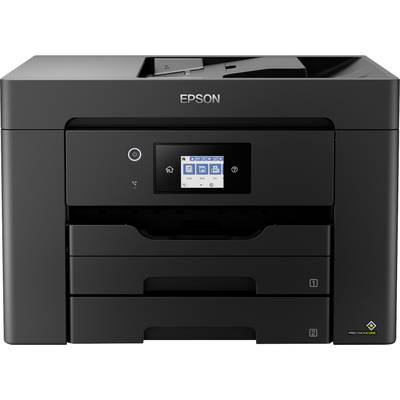 Epson WorkForce WLA Scanner, Duplex, USB, kaufen Kopierer, A3 Drucker, LAN, Fax Tintenstrahl-Multifunktionsdrucker WF-7830DTWF