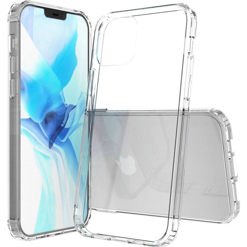JT Berlin Pankow Clear Backcover Apple iPhone 12, iPhone 12 Pro Transparant Inductieve lading