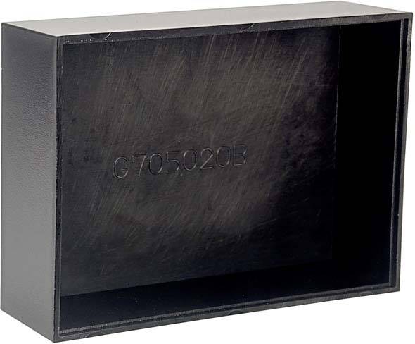 GAINTA G705020B G705020B Verguss-Gehäuse 70.5 x 50.5 x 20 ABS Kunststoff Black 1 St.