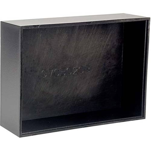 Gainta G705020B Verguss-Gehäuse 70.5 x 50.5 x 20 ABS Kunststoff Schwarz 1 St.