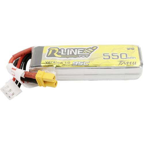 Tattu Modellbau-Akkupack (LiPo) 7.4 V 550 mAh Zellen-Zahl: 2 95 C Softcase
