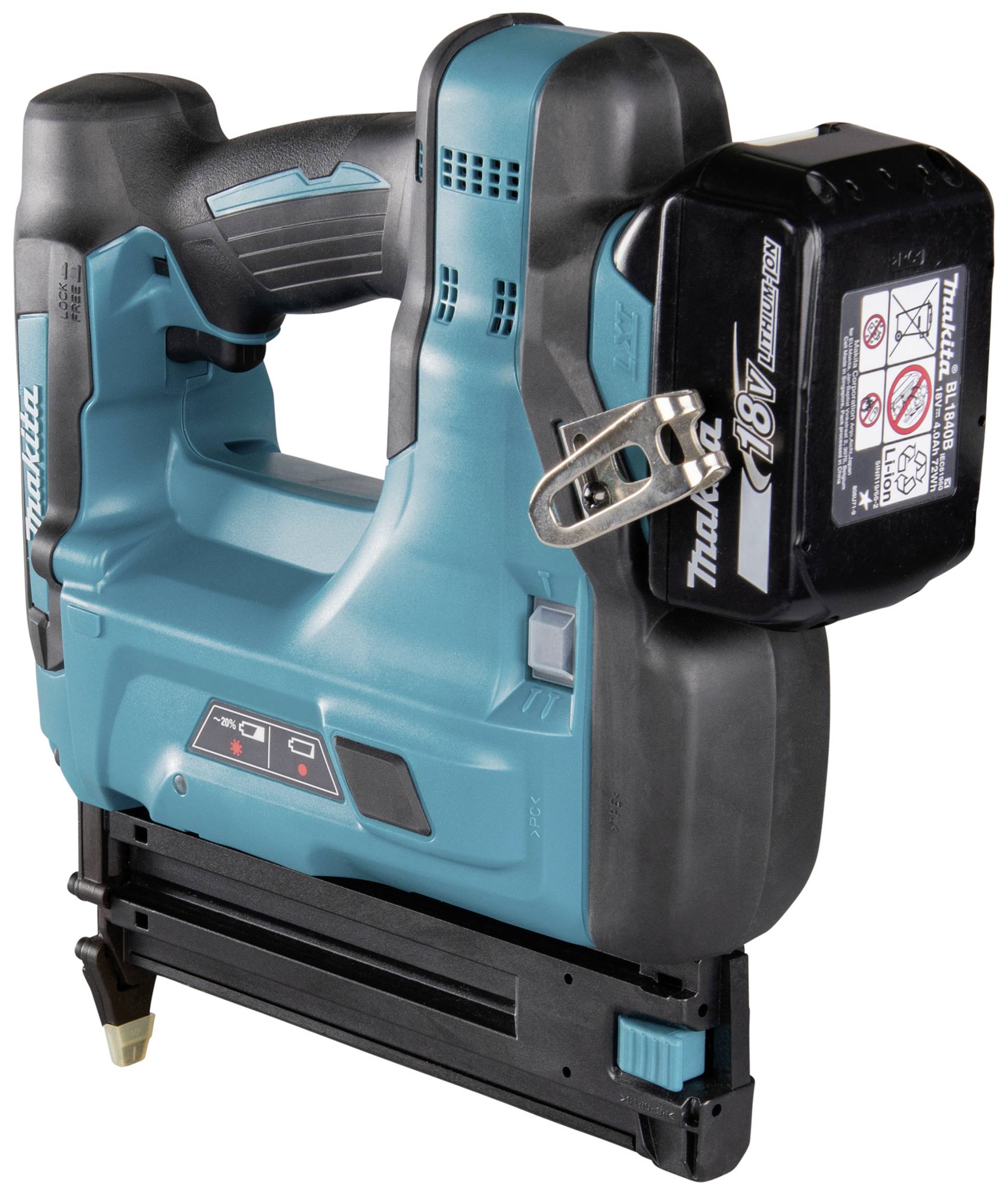 Makita DBN 500 Z Akku Stauchkopfnagler 18 V 15 - 50 mm - ohne Akku, ohne Ladegerät-4