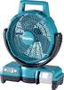 Makita DCF203Z Bodenventilator (Ø x H) 235 mm x 447 mm Türkis Oszillierend