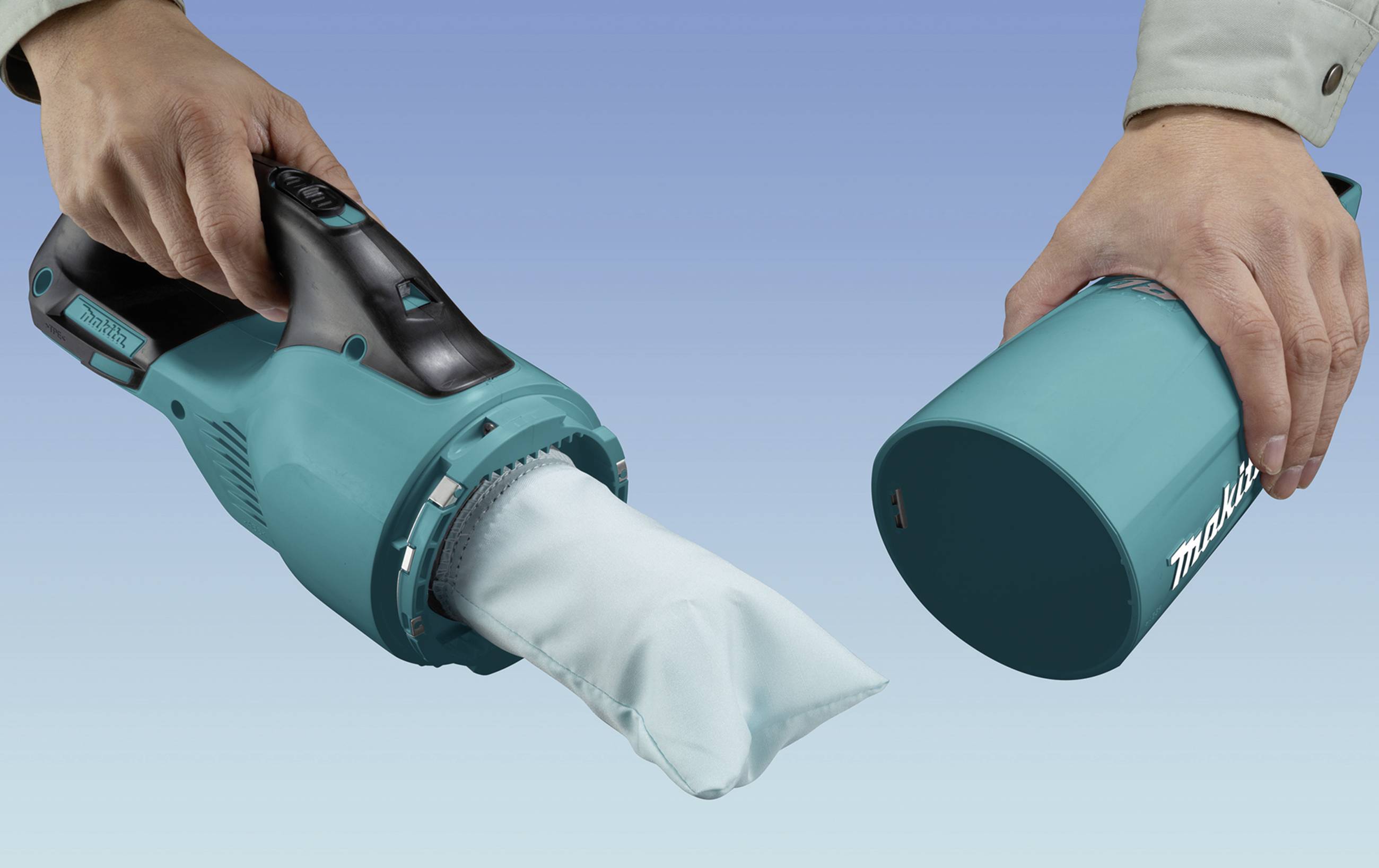 Makita DCL 280 FZ Akku Staubsauger 18 V Brushless Solo - ohne Akku, ohne Ladegerät-10