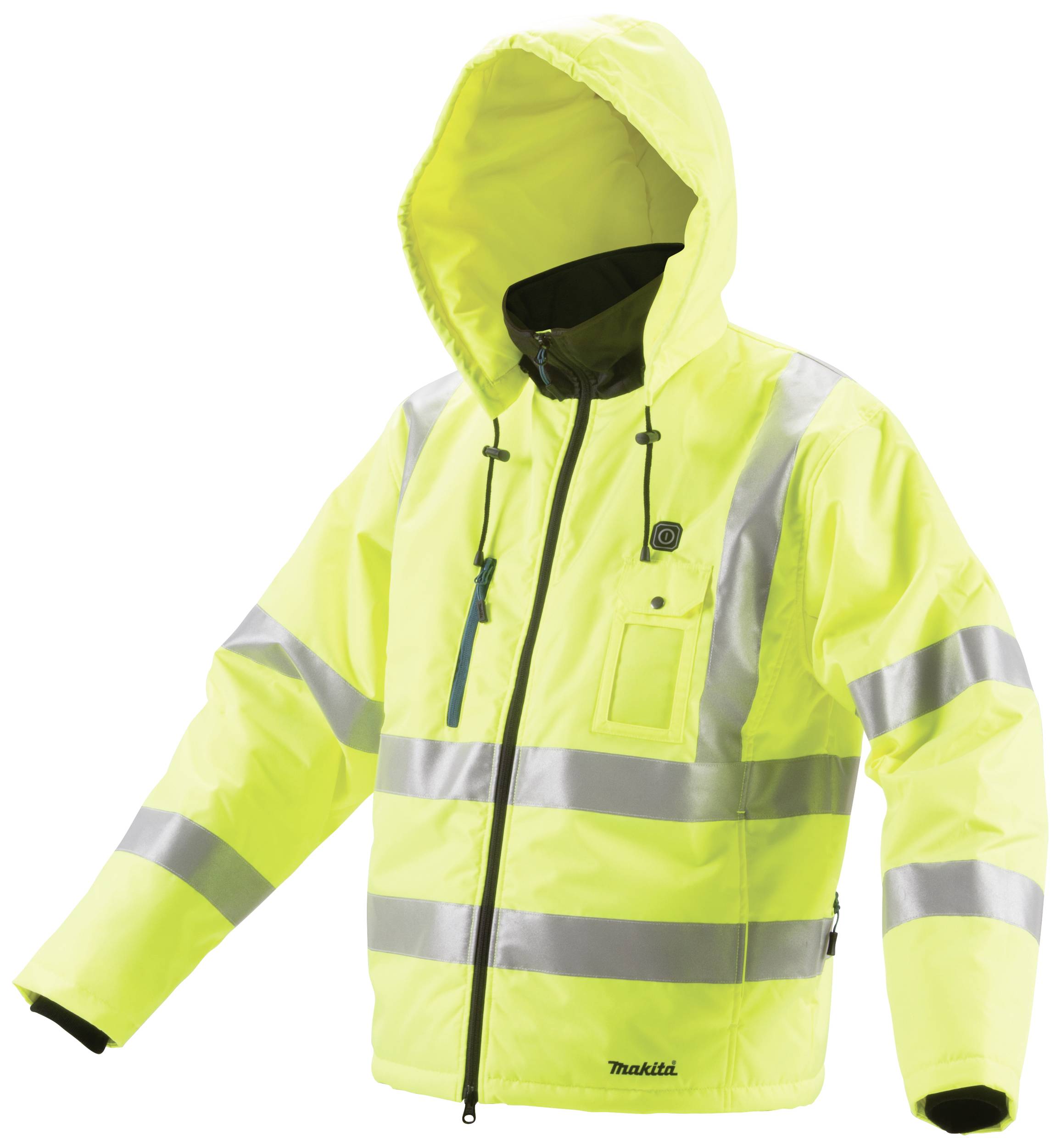 Makita - Jacke - L - 100% Polyester - fluoreszierend gelb