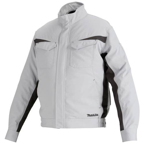 Makita DFJ213ZXL Akku-Klimajacke Gr.XL Kleider-Größe: XL Grau