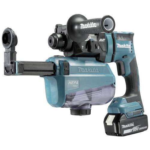 Thumbnail - Makita DHR182RTWJ SDS-Plus-Akku-Kombihammer 18 V 5 Ah inkl. Ladegerät