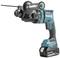 Akkubohrhammer von Makita mit einem ergonomischen Griff und einem Akku. 18V, 5.0 Ah. Enthält Anti-Vibrations-Technologie.
