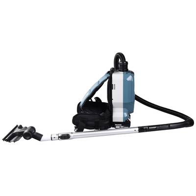 Rucksacksauger mit langem Saugrohr, geeignet für mobiles und flexibles Staubsaugen.