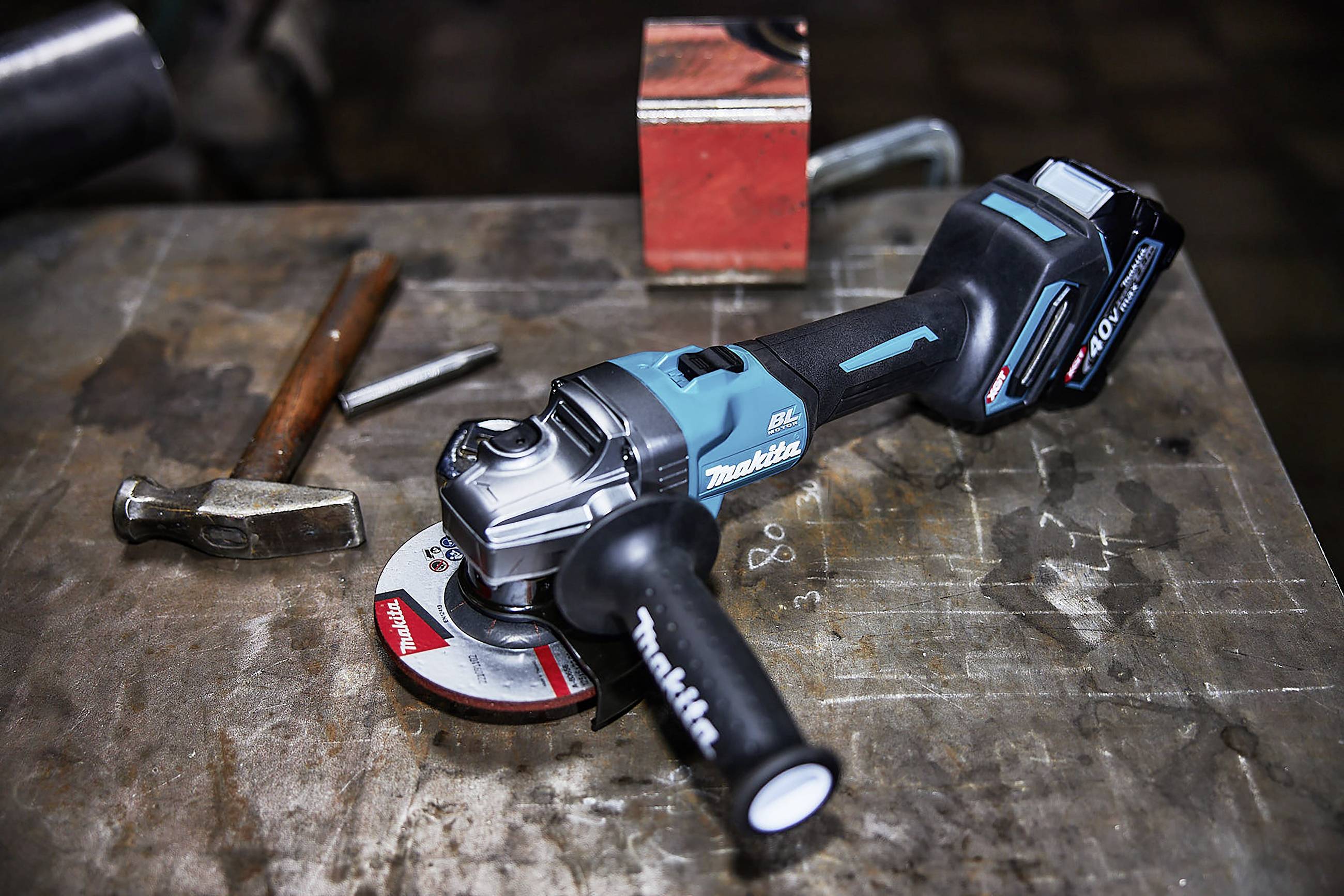 Makita GA 008 GZ Akku Winkelschleifer 40 V max. 125 mm Brushless XGT Solo - ohne Akku, ohne Ladegerät-23