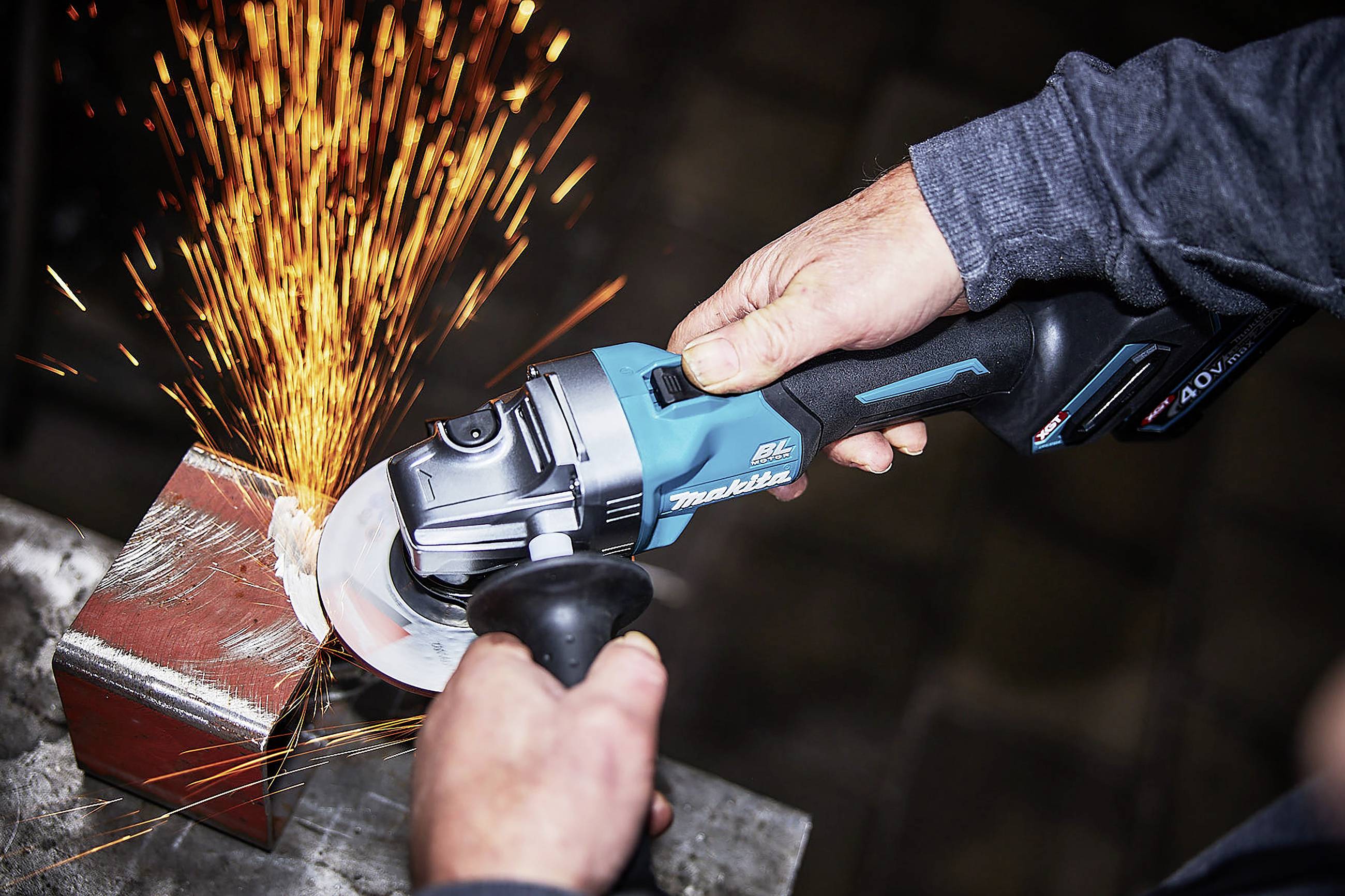 Makita GA 008 GZ Akku Winkelschleifer 40 V max. 125 mm Brushless XGT Solo - ohne Akku, ohne Ladegerät-24