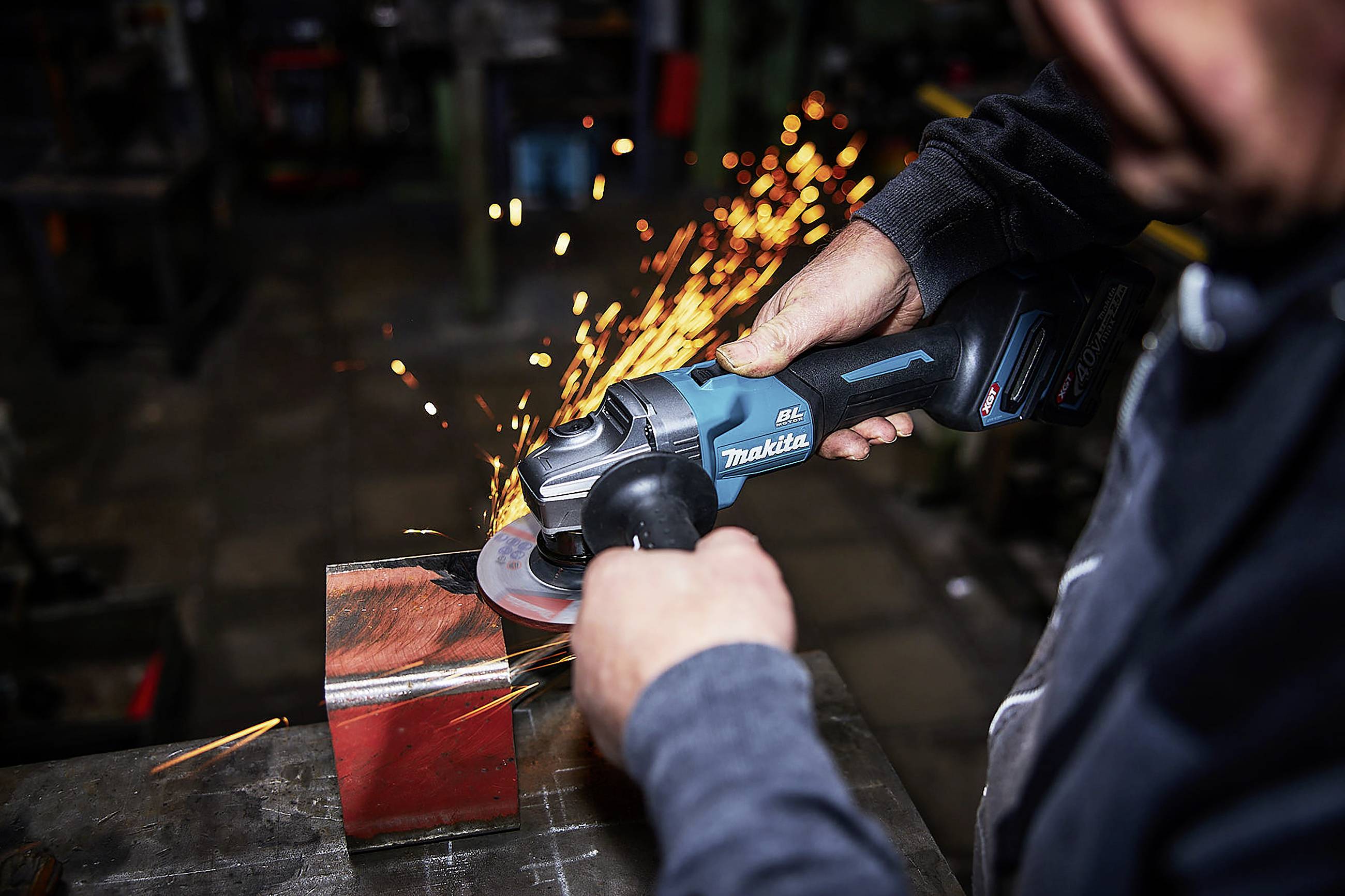 Makita GA 008 GZ Akku Winkelschleifer 40 V max. 125 mm Brushless XGT Solo - ohne Akku, ohne Ladegerät-26
