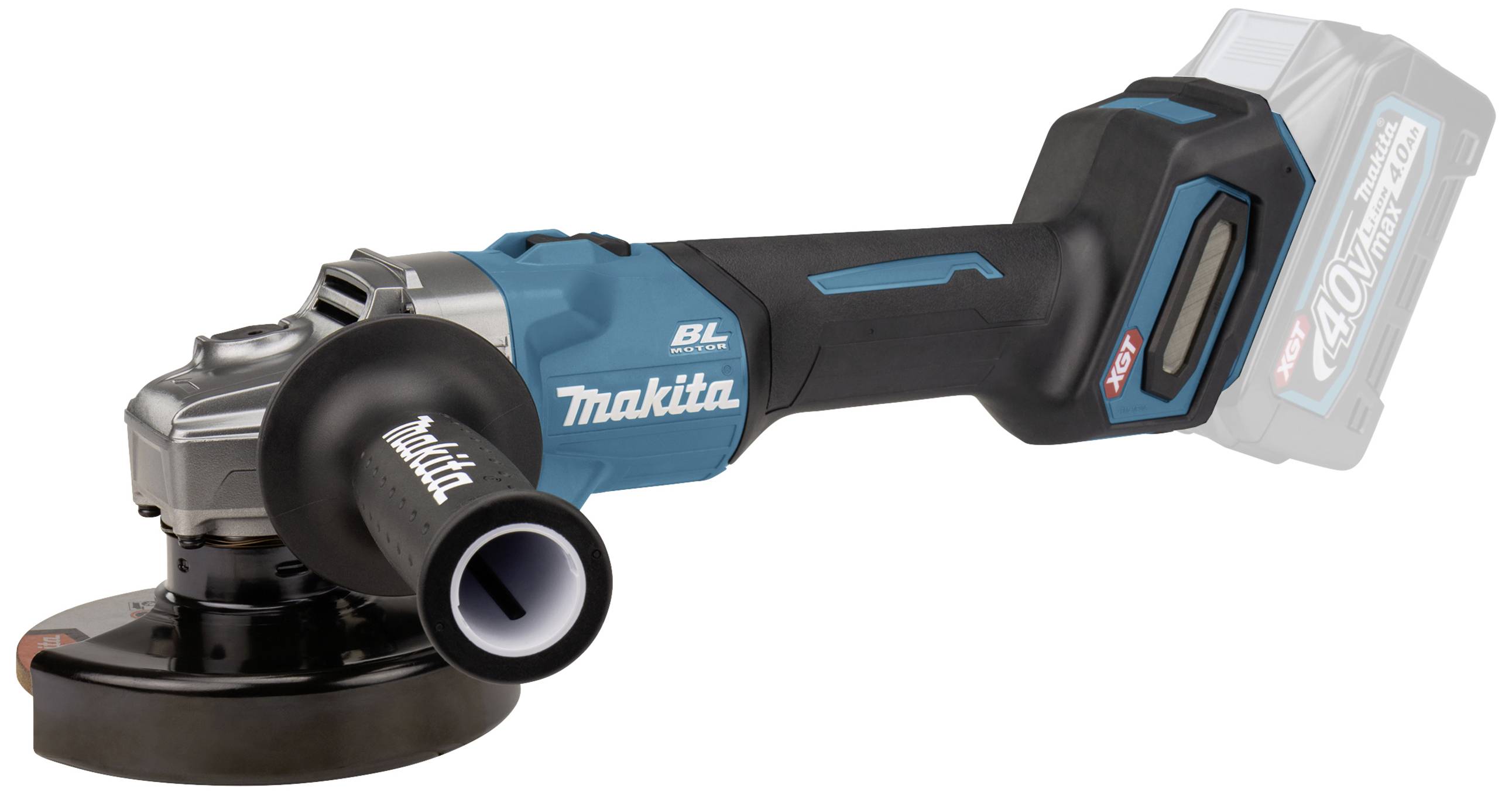 Makita GA 008 GZ Akku Winkelschleifer 40 V max. 125 mm Brushless XGT Solo - ohne Akku, ohne Ladegerät-0