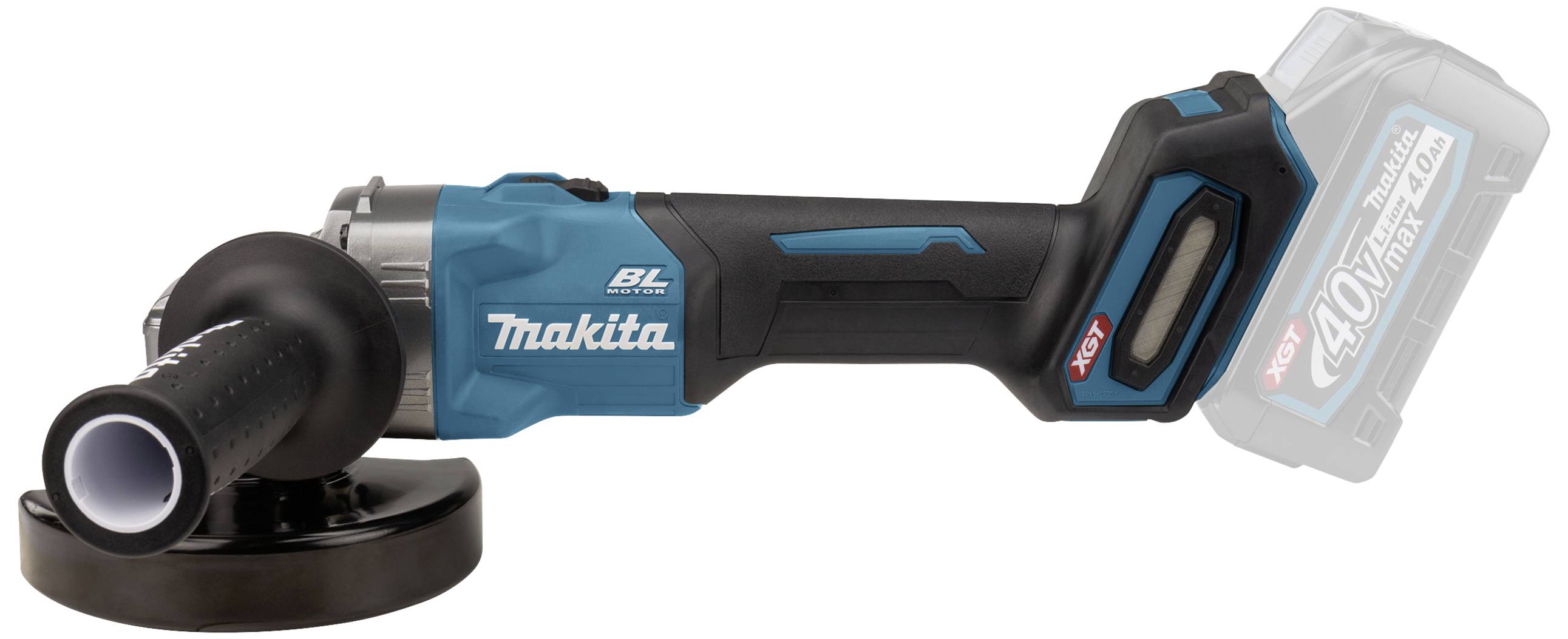 Makita GA 008 GZ Akku Winkelschleifer 40 V max. 125 mm Brushless XGT Solo - ohne Akku, ohne Ladegerät-1