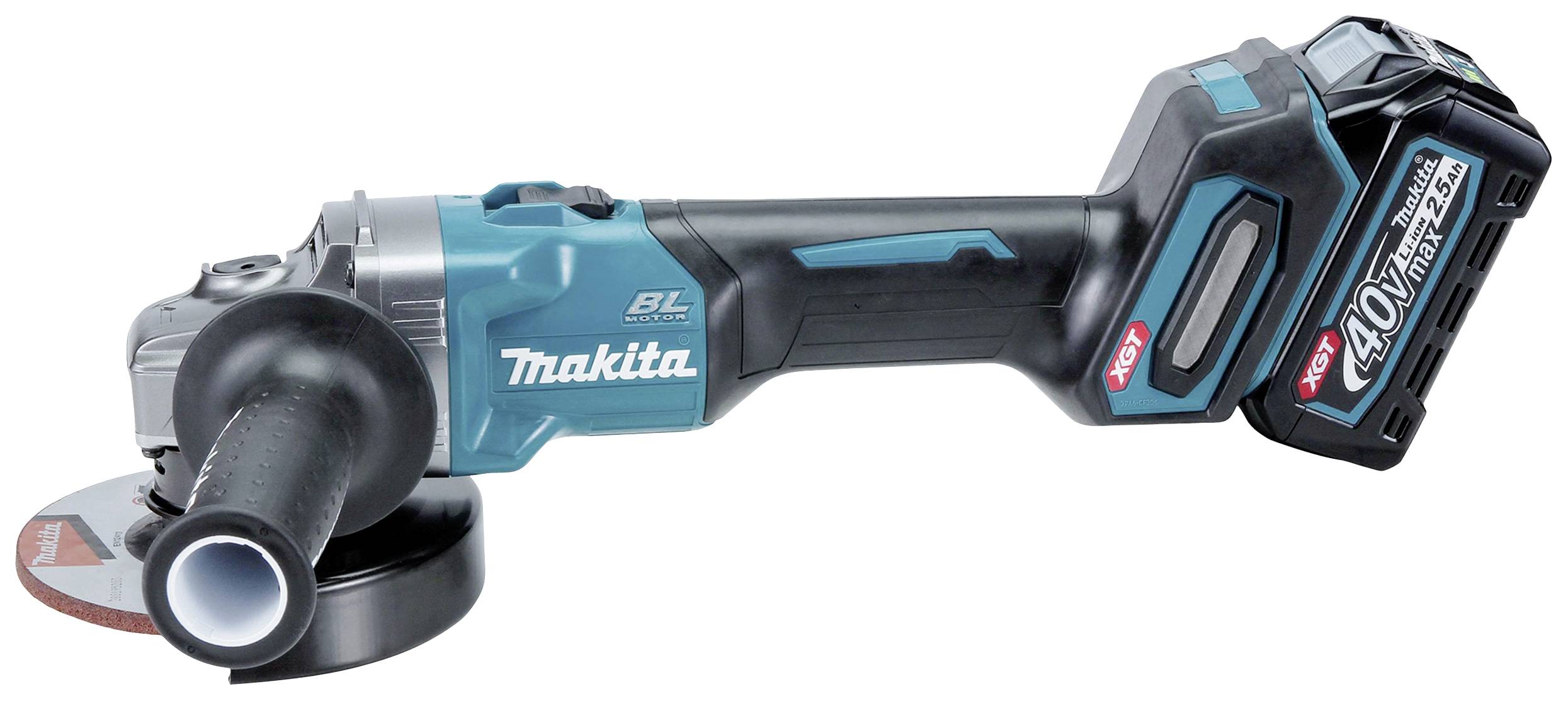 Makita GA 008 GZ Akku Winkelschleifer 40 V max. 125 mm Brushless XGT Solo - ohne Akku, ohne Ladegerät-2