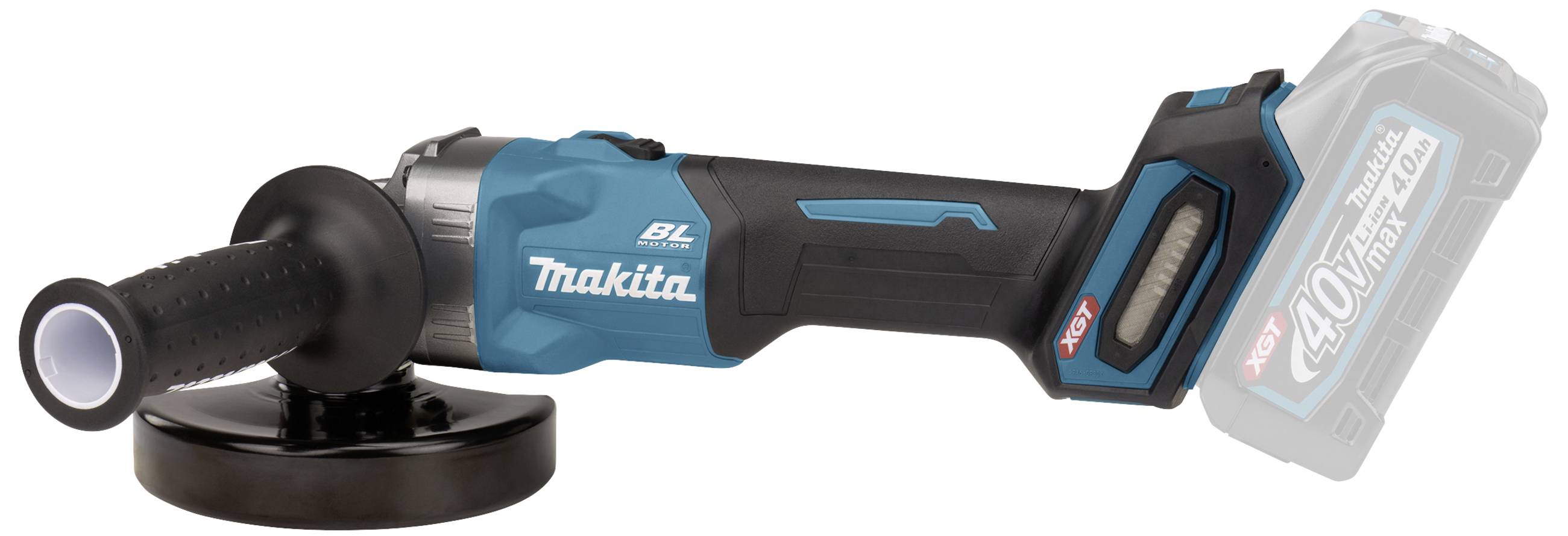 Makita GA 008 GZ Akku Winkelschleifer 40 V max. 125 mm Brushless XGT Solo - ohne Akku, ohne Ladegerät-3