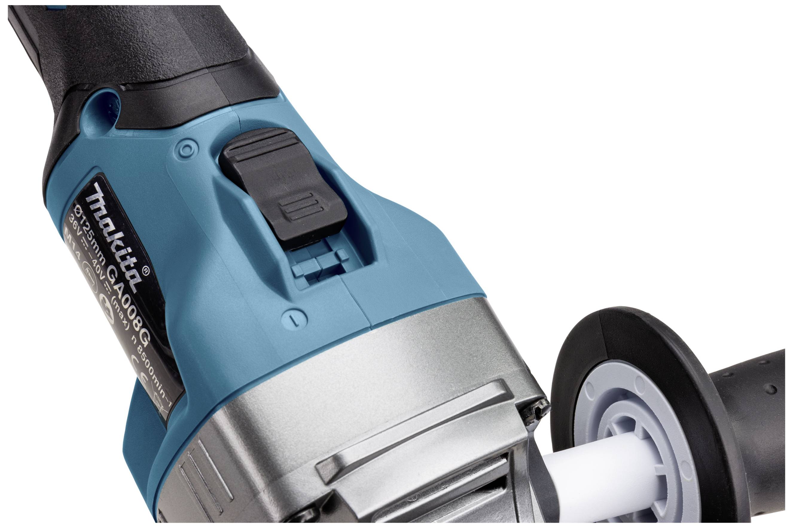 Makita GA 008 GZ Akku Winkelschleifer 40 V max. 125 mm Brushless XGT Solo - ohne Akku, ohne Ladegerät-19