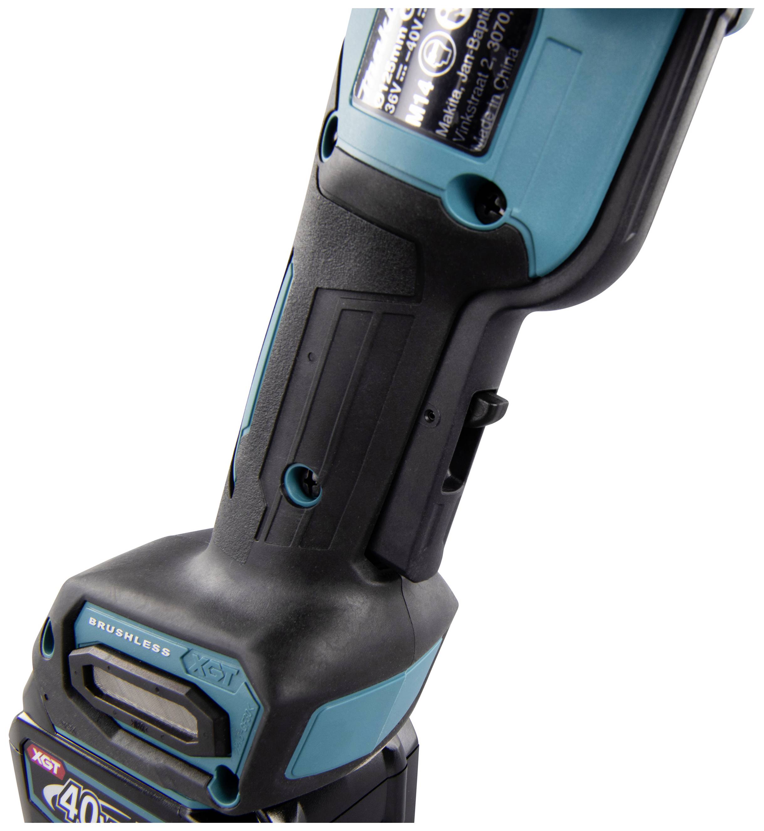 Makita GA 016 GZ Akku Winkelschleifer 40 V max. 125 mm Brushless XGT Solo - ohne Akku, ohne Ladegerät-20