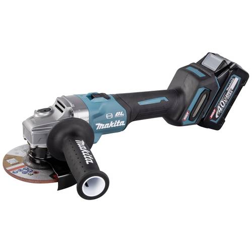 Makita GA005GM201 Akku-Winkelschleifer 125 mm inkl. Ladegerät 40 V 4 Ah