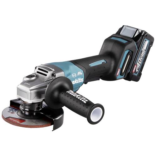 Makita GA013GM201 GA013GM201 Akku-Winkelschleifer 125 mm inkl. Ladegerät 40 V 4 Ah