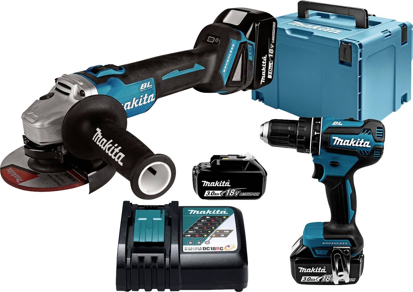 Makita -aku příklepová vrtačka