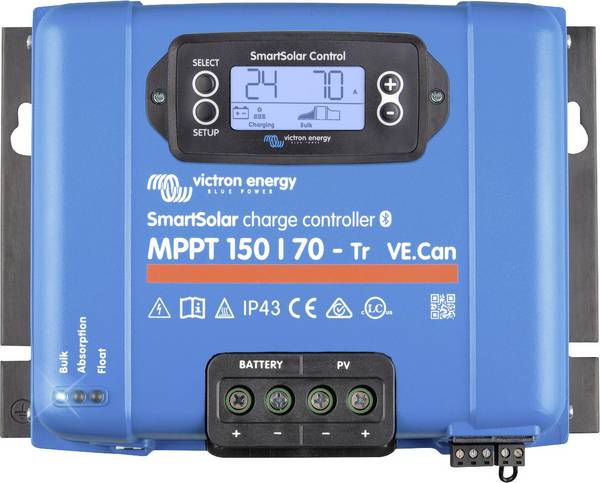 Victron Energy SmartSolar MPPT Laderegler MPPT 12 V, 24 V, 48 V 70 A