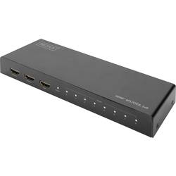 HDMI splitter Digitus DS-45326 DS-45326, 8 portů, čierna