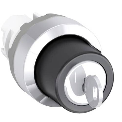 ABB 1SFA611281R2001 M2SSK2-201 Wahlschalter Chrom, Schwarz 1 St.