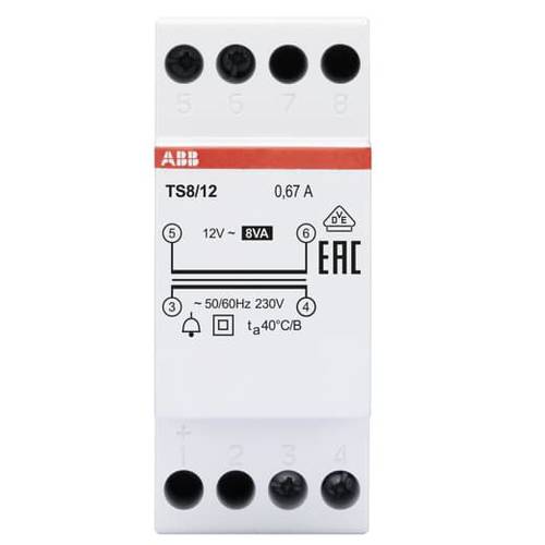 ABB 2CSM228685R0812 Klingel-Transformator 8 V 0.7 A