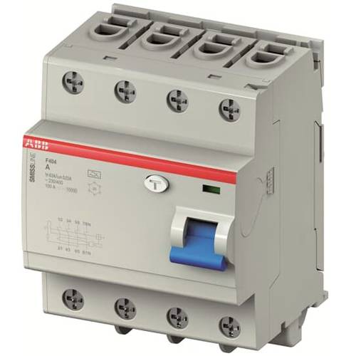 ABB 2CCF544110E0630 F404A63/0.03 FI-Schutzschalter A 4polig 63 A 0.03 A 400 V/AC