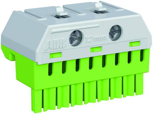 Striebel & John 2CPX062758R9999 ZK82G Klemmenblock flexibel: -25 mm² starr: -25 mm² 1 St. Grün