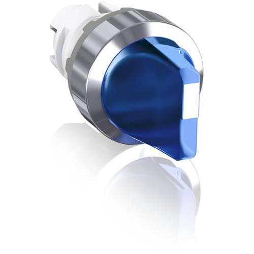 ABB 1SFA611210R3104 M3SS1-31L Wahlschalter Chrom, Blau 1 St.