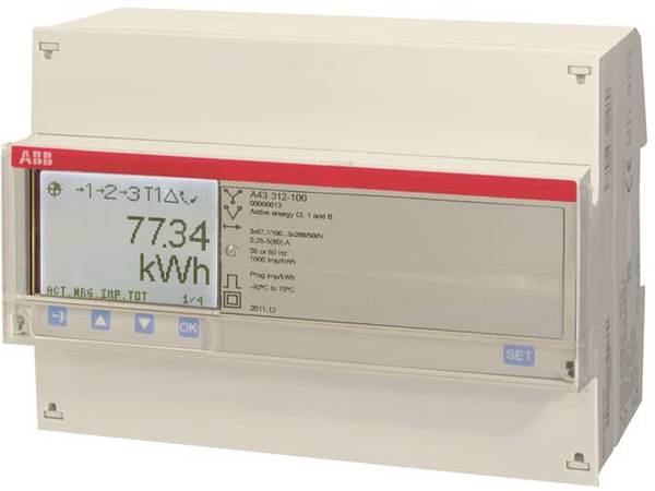 ABB A43 312-100 2CMA170525R1000 Drehstromzähler digital MID-konform: Ja 1 St.