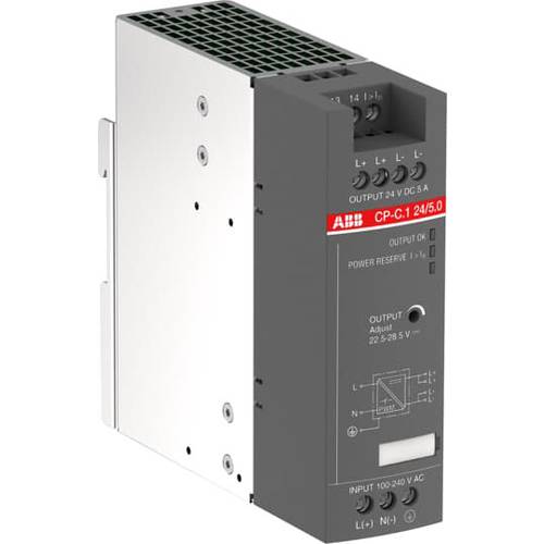 Thumbnail - ABB CP-C.1 24/5.0 Hutschienen-Netzteil (DIN-Rail) 5.00 A Inhalt 1 St.