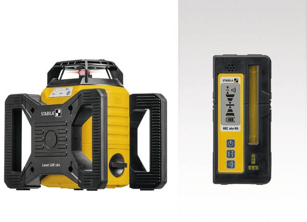 Stabila LAR 160, 5-pcs Rotationslaser   Reichweite (max.): 600 m