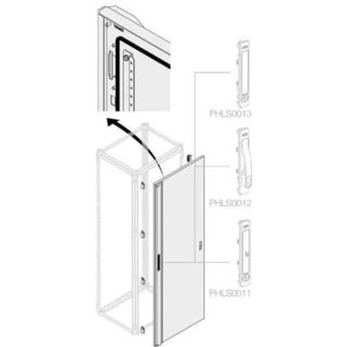 Striebel & John 1STQ002265B0000 Stahlblechtür Stahl Grau 1 St.