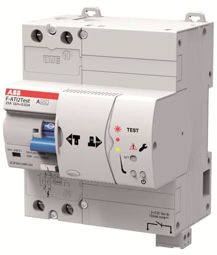 ABB 2CSF302130R1630 F-ATI2Test A-63/0.03 FI-Schutzschalter A 2polig 63 A 0.03 A 230 V