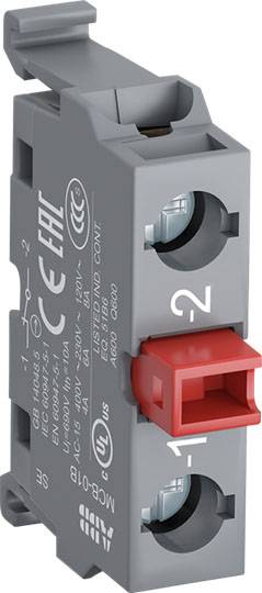 ABB MCB-01BG Kontaktmodul 1 St. 1 Öffner, 1 Schließer