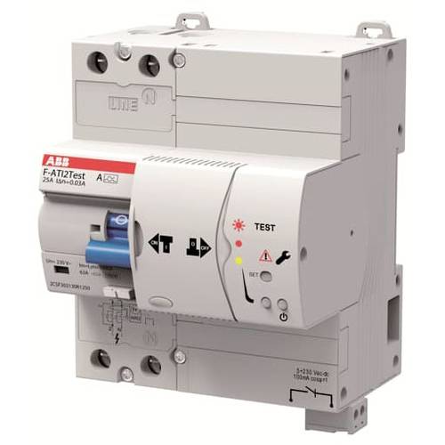 ABB 2CSF302130R1250 F-ATI2Test A-25/0.03 FI-Schutzschalter A 2polig 25 A 0.03 A 230 V